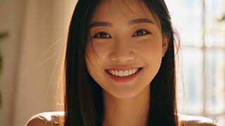 💕Cute Woman with a Beautiful Smile #06