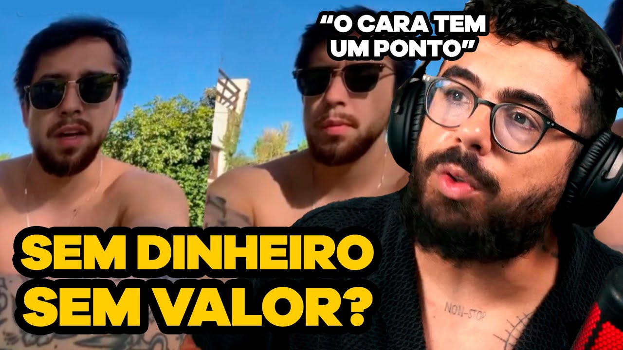 HOMEM SEM DINHEIRO é um HOMEM SEM VALOR? | CORTES DO EDSON CASTRO