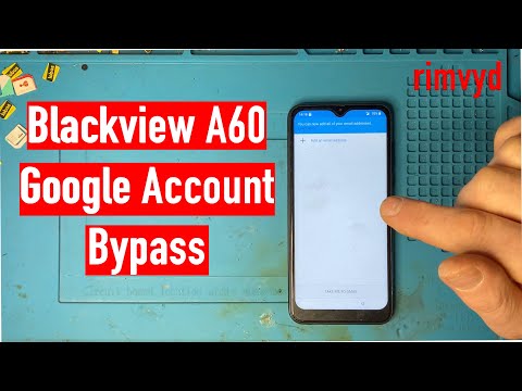 Blackview A60 Google Account Bypass