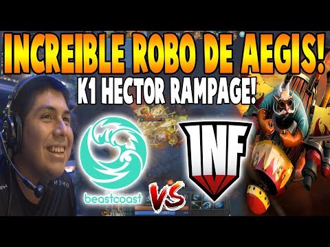 BEASTCOAST vs INFAMOUS [Game 1] BO2 - K1 Hector Rampage! - MDL CHENGDU MAJOR 2019 DOTA 2