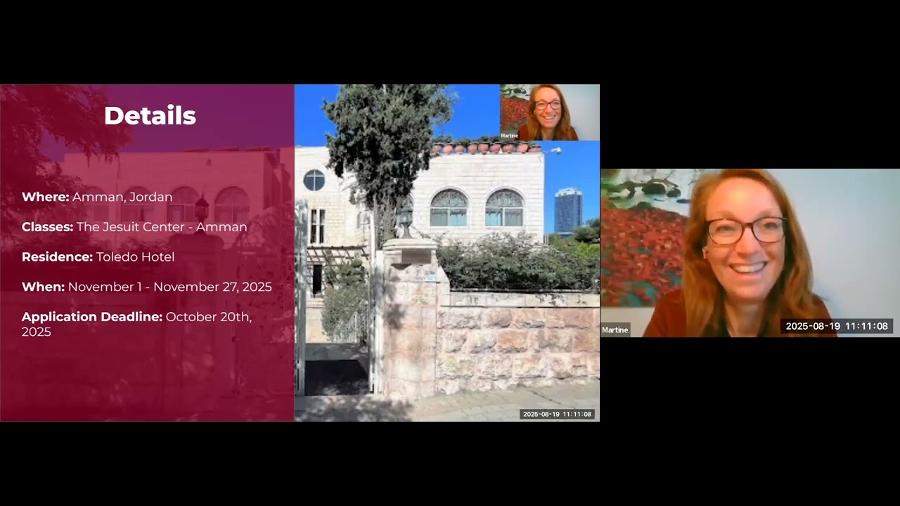 IDHA 61 Amman, Jordan Information Session