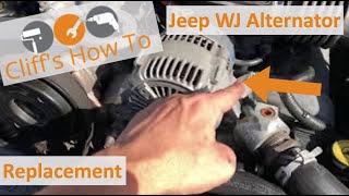 Grand Cherokee WJ Alternator Replacement