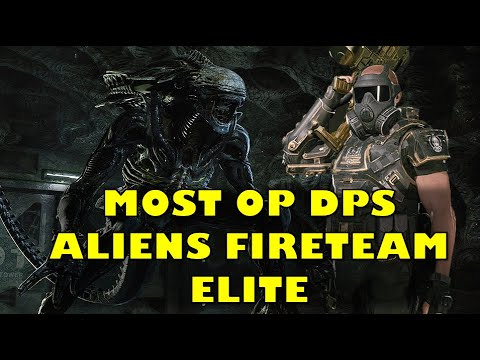 THE MOST OP DPS ON ALIENS FIRETEAM ELITE ! GUNNER BUILD WITH PUMP SHOTGUN
