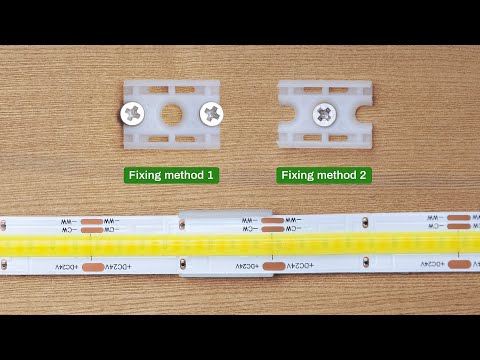 2 in 1 LED Strip Fixing Clip for IP20 IP65 2