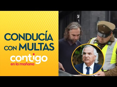 EXPIRED LICENSE AND 330 FINES: The tense inspection of Chadwick's son - Contigo en la Mañana