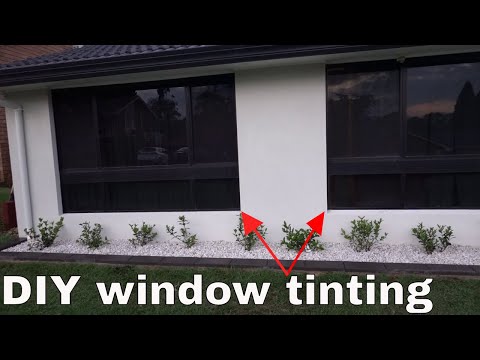 how to install window tinting - DIY easy