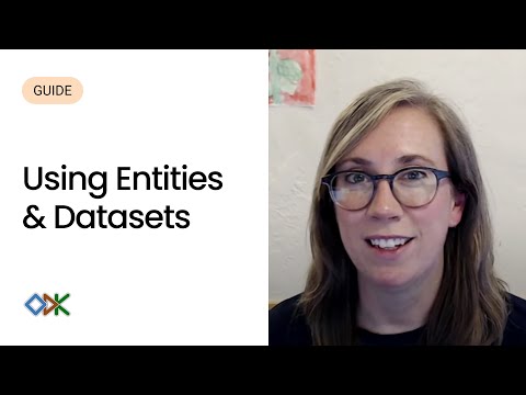 Using Entities and Datasets