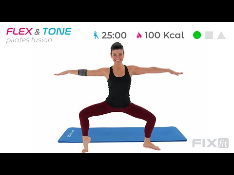 GAG Con Esercizi Di Pilates (Gambe, Addominali e Glutei) Per Principianti