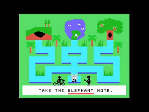 E.T. in his Adventure on Land (prototype) for the TI-99/4A