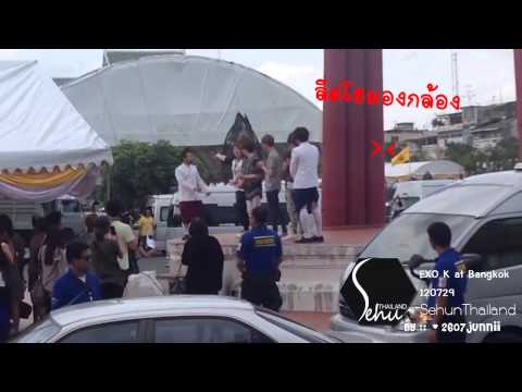 EXO - K Asian lover special trip at Bangkok 120729  [ PART1 ]