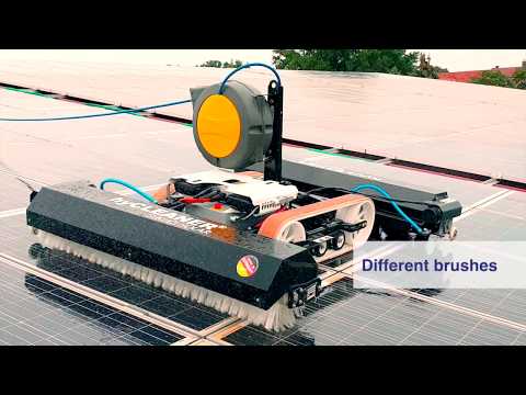 Solarflächenreinigung – Photovoltaikreinigung mit hyCLEANER® black SOLAR facelift