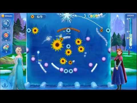 Frozen Free Fall: Icy Shot Level 198 - NO BOOSTERS ☃☃☃