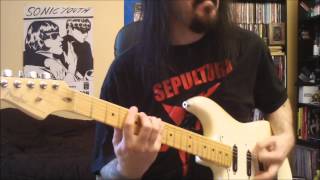 Sepultura - R I P (rest in pain) - guitar cover - Full HD