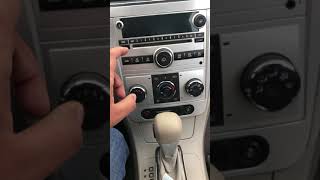 Chevrolet radio locked fix