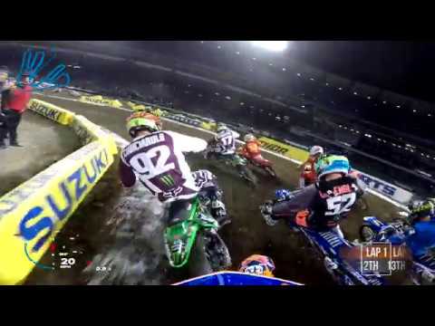 GoPro: Shane Mcelrath Triple Crown Main Event #1 2018 Monster Energy Supercross from Anaheim