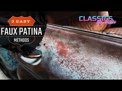 3 Easy DIY How To Faux Patina Methods | Painting the C10