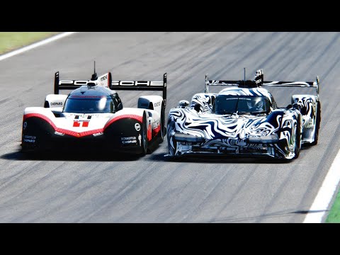 Porsche 963 LMDh 2023 vs Porsche 919 EVO at Imola