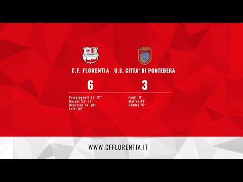 C.F. FLORENTIA 6 - 3 US CITTA' DI PONTEDERA Campionato Serie C 13/11/2016