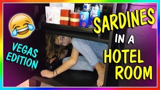 SARDINES IN A VEGAS HOTEL ROOM | HIDE AND SEEK | We Are The Davises