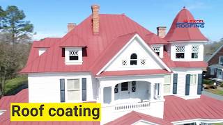 video - Metal roof coating by Excel Roofing Company 