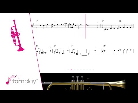 Easy Christmas Songs for One or Two Trumpets with Piano