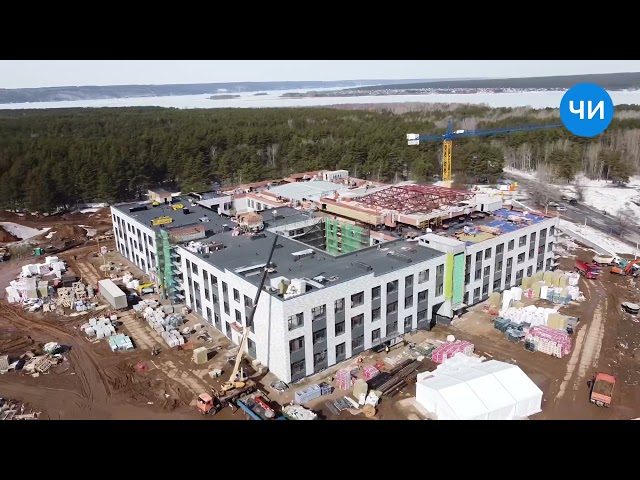 Ход строительства полилингвальной школы в Набережных Челнах