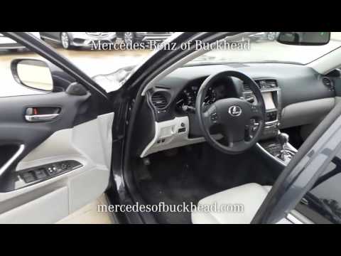 SOLD - USED 2010 LEXUS IS250 at Mercedes-Benz of Buckhead  #P7091A