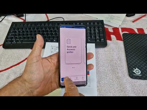 Online-Ausweis aktivieren: mit Smartphone AusweisApp Transport-PIN, PIN ändern. PUK, CAN Android