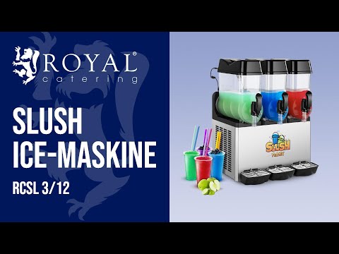 Produktvideo - Brugt Slush ice-maskine - 3 x 12 l