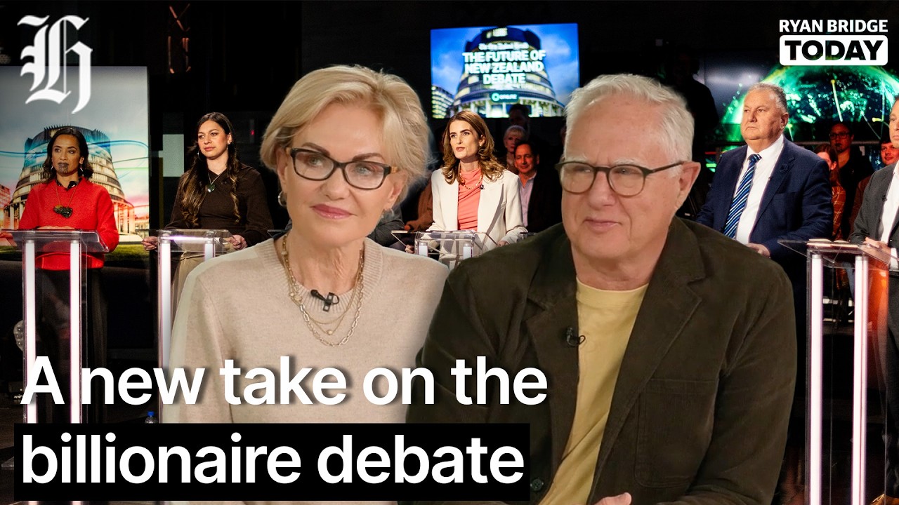 'I want New Zealand to be a tax haven': A new take on the billionaire debate | Ryan Bridge TODAY