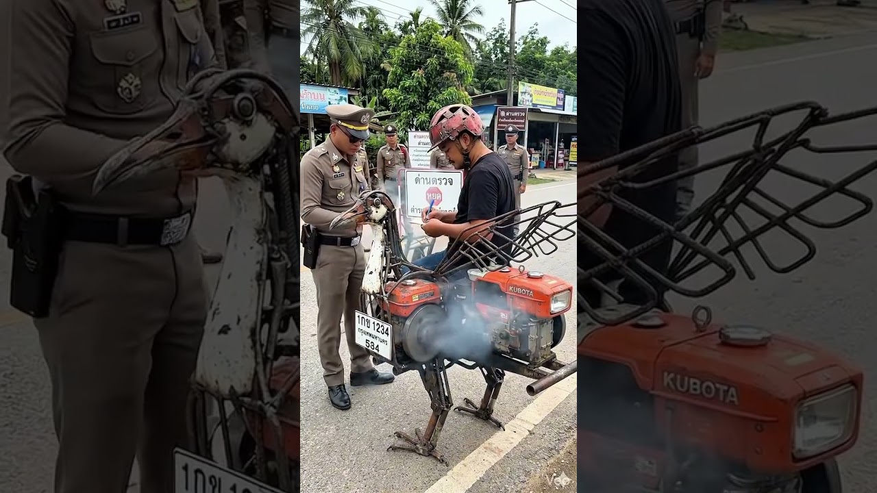 Scrap metal bird