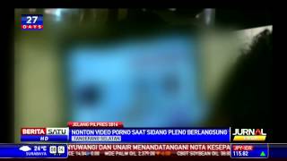 Dua Anggota PPK Nonton Video Porno Saat Rapat Pleno