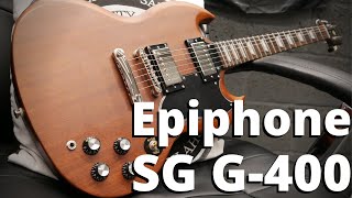Video thumbnail for Epiphone SG G-400 Worn Brown Review by The Guitar Manifesto