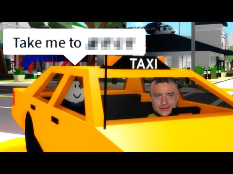 ROBLOX Brookhaven ????RP - FUNNY MOMENTS (TAXI)