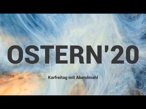 Online Gottesdienst an Karfreitag | 10.04.2020 | Jesus Gemeinde