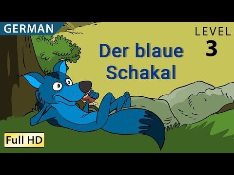 Der blaue Schakal: Deutsch lernen mit Untertiteln - Eine Geschichte für Kinder "BookBox.com"