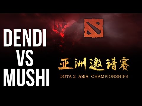 Dota 2 Asia Championships - Dendi vs Mushi - 1 v 1 - Shadow Fiend