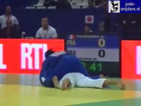 Judo 2009 Paris: Tcheumeo (FRA) - Aguiar (BRA) [-78kg].