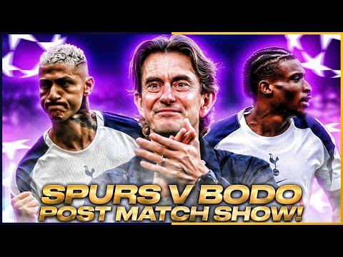 ⚽️ Bodo Glimt 2 v 2 Tottenham Hotspur  | Champions League | Post Match Reaction!