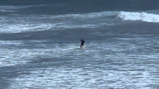 preview picture of video '2014-04-26 Kitesurfing at Ventura County Line'