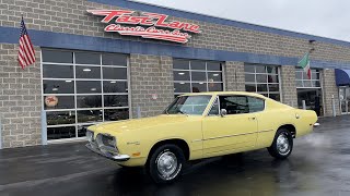 Video Thumbnail for 1969 Plymouth Barracuda