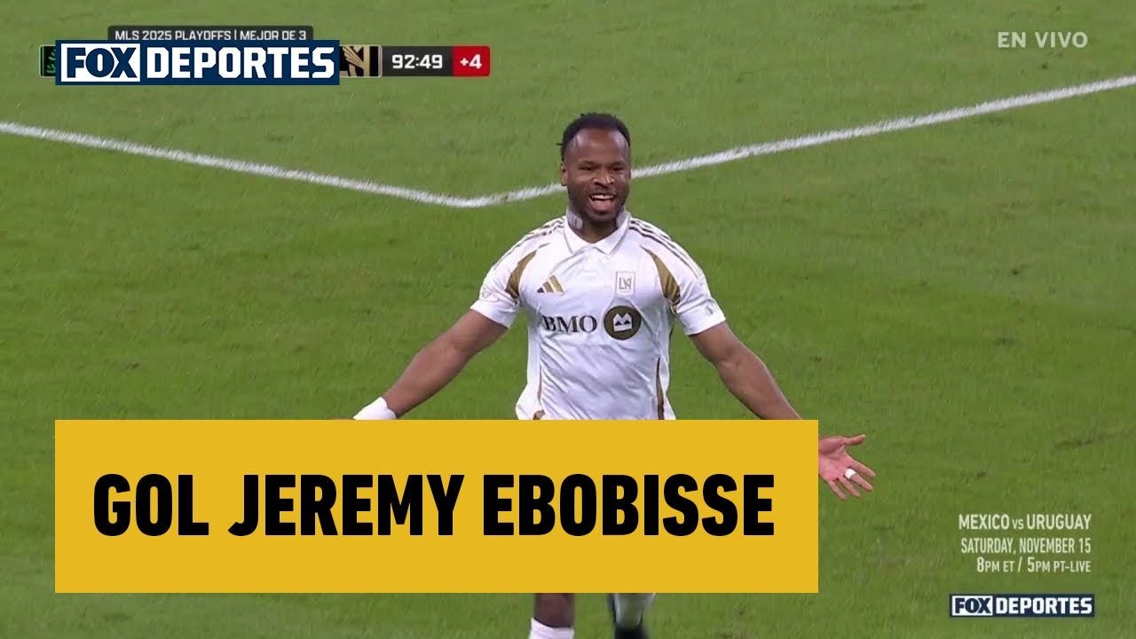 💥 GOL Jeremy Ebobisse | Austin FC 1-4 Los Angeles FC | JUEGO 2 | MLS Playoffs 2025