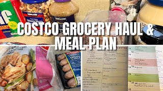 COSTCO GROCERY HAUL & MEAL PLAN FOR WEIGHT LOSS AND FAMILY/KIDS - E2M MEAL IDEAS AND COOKBOOK