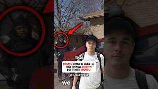 Chicago Goon Tries To Check Tommy G (Goes Wrong)😳 #tommyg #chiraq