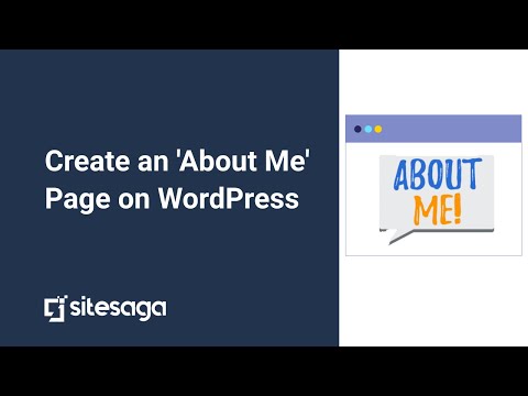 How to Create an About Me Page on WordPress? (Easy Ways)