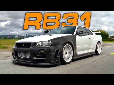 TORQUE MONSTER! 1,000 HP R34 GT-R Built by Two Japanese Legends