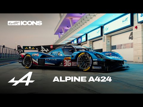 Meet The A424 Hypercar 🇫🇷 Alpine's Newest Endurance Masterpiece I WEC ICONS