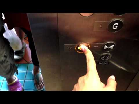 Mitsubishi Traction Elevator [The Old Siam Plaza, Bangkok][1080p 60FPS]