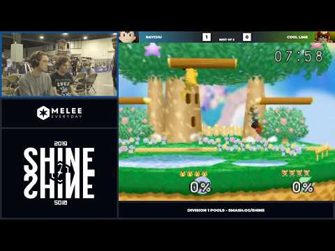 Shine 2019 - Robert (Pikachu) Vs. BigFish (Fox) Super Smash Bros. Division 1