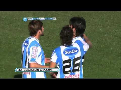 Rafaela vs All Boys (Increible gol de Grazzini) 08/09/2012